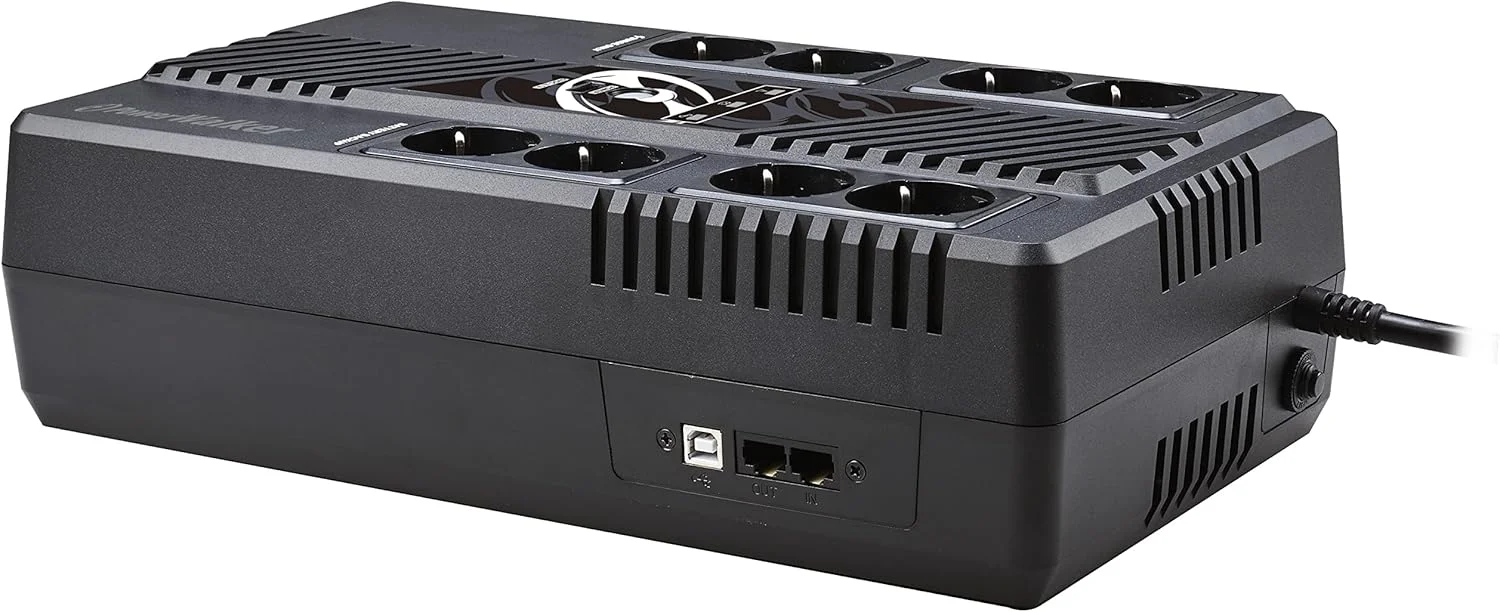 منبع تغذیه بدون وقفه پاور واکر VI 1000 MS FR با توان 1000VA/600W