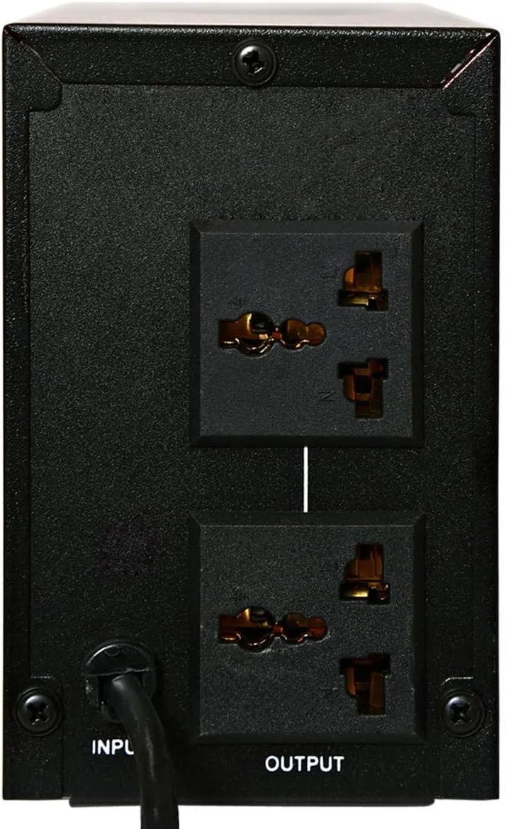 منبع تغذیه بدون وقفه (UPS) شیووکس 850 ولت آمپر با حداکثر 7 ساعت برق پشتیبان - مشکی