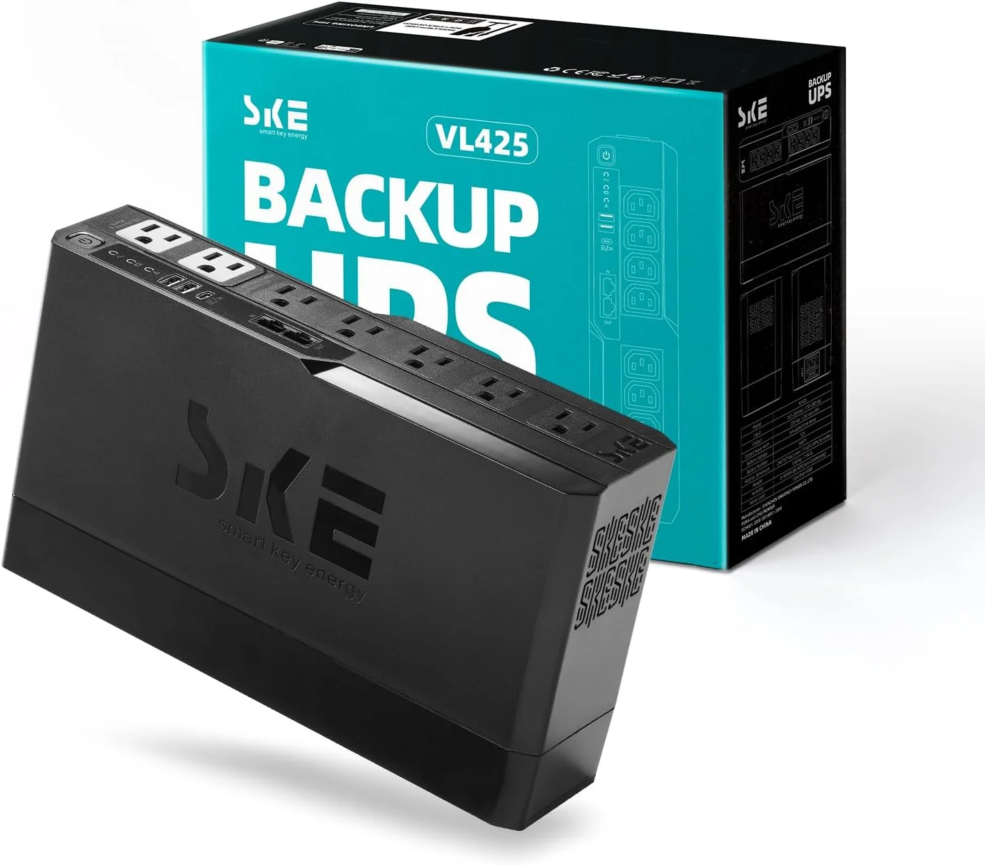 منبع تغذیه بدون وقفه (UPS) مدل SKE 425VA/240W با محافظ برق برای کامپیوتر Phoenix VL425