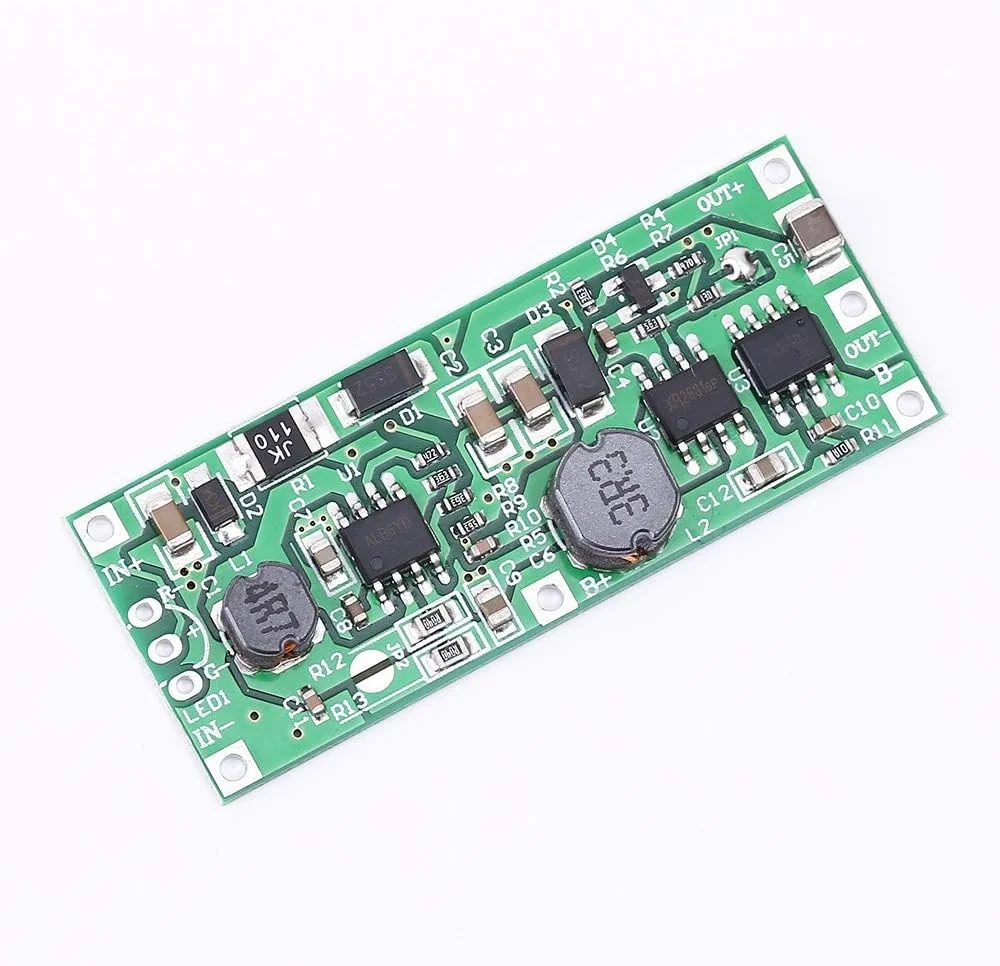 ۵ عدد ماژول منبع تغذیه بدون وقفه DC 5V-12V به 12V UPS با برد محافظ باتری 18650