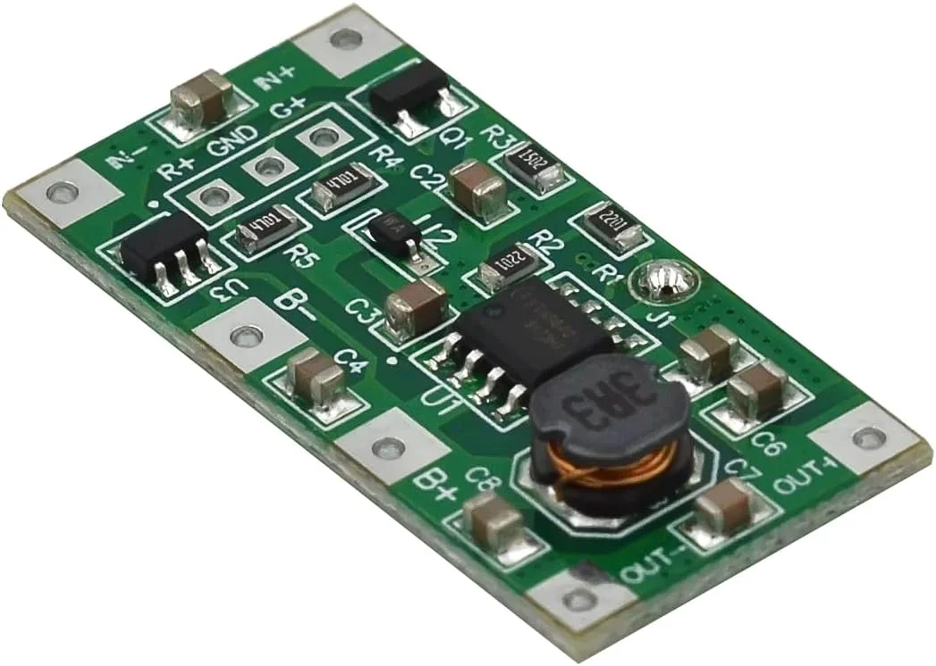 ماژول منبع تغذیه بدون وقفه 5V 1A UPS، برد محافظت از ولتاژ معکوس و اضافه ولتاژ باتری 3.7 ولت پلیمری 18650