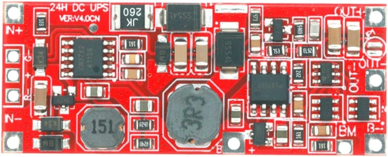 ماژول منبع تغذیه بدون وقفه 24W، مادربردهای منبع تغذیه بدون وقفه 12V/15V 1A جریان ثابت/ولتاژ
