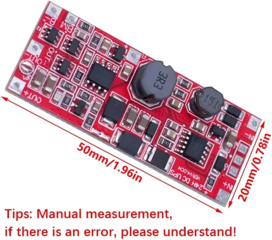 ماژول منبع تغذیه بدون وقفه 24 واتی 12/15 ولت 1 آمپر، برد کنترل تغذیه بدون وقفه، ماژول افزایش شارژ برای شبکه ماژول منبع تغذیه بدون وقفه 24 واتی 12/15 ولت 1 آمپر، برد کنترل تغذیه بدون وقفه، ماژول افزایش شارژ برای شبکه