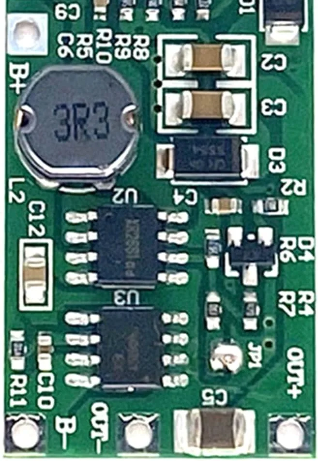 ماژول منبع تغذیه بدون وقفه DC UPS، ماژول شارژ و دشارژ باتری لیتیومی 3.7 ولت، افزایش توان 9 ولت ماژول منبع تغذیه بدون وقفه DC UPS، ماژول شارژ و دشارژ باتری لیتیومی 3.7 ولت، افزایش توان 9 ولت