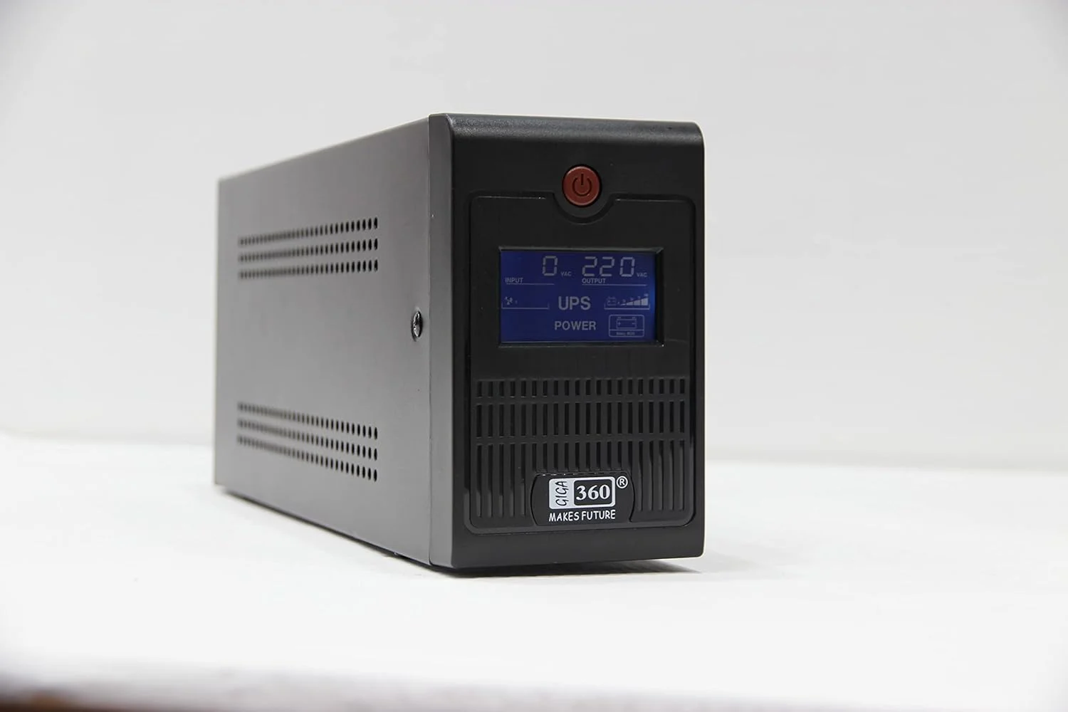 منبع تغذیه اضطراری هوشمند گیگا 360 UPS-850VA مشکی با صفحه نمایش LCD