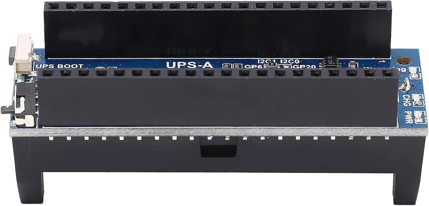 برد توسعه UPS مدل wjChgy-rJw - برد توسعه UPS منبع تغذیه بدون وقفه نگهدارنده باتری برای رزبری پای Pico‑UPS‑A برد توسعه UPS مدل wjChgy-rJw - برد توسعه UPS منبع تغذیه بدون وقفه نگهدارنده باتری برای رزبری پای Pico‑UPS‑A