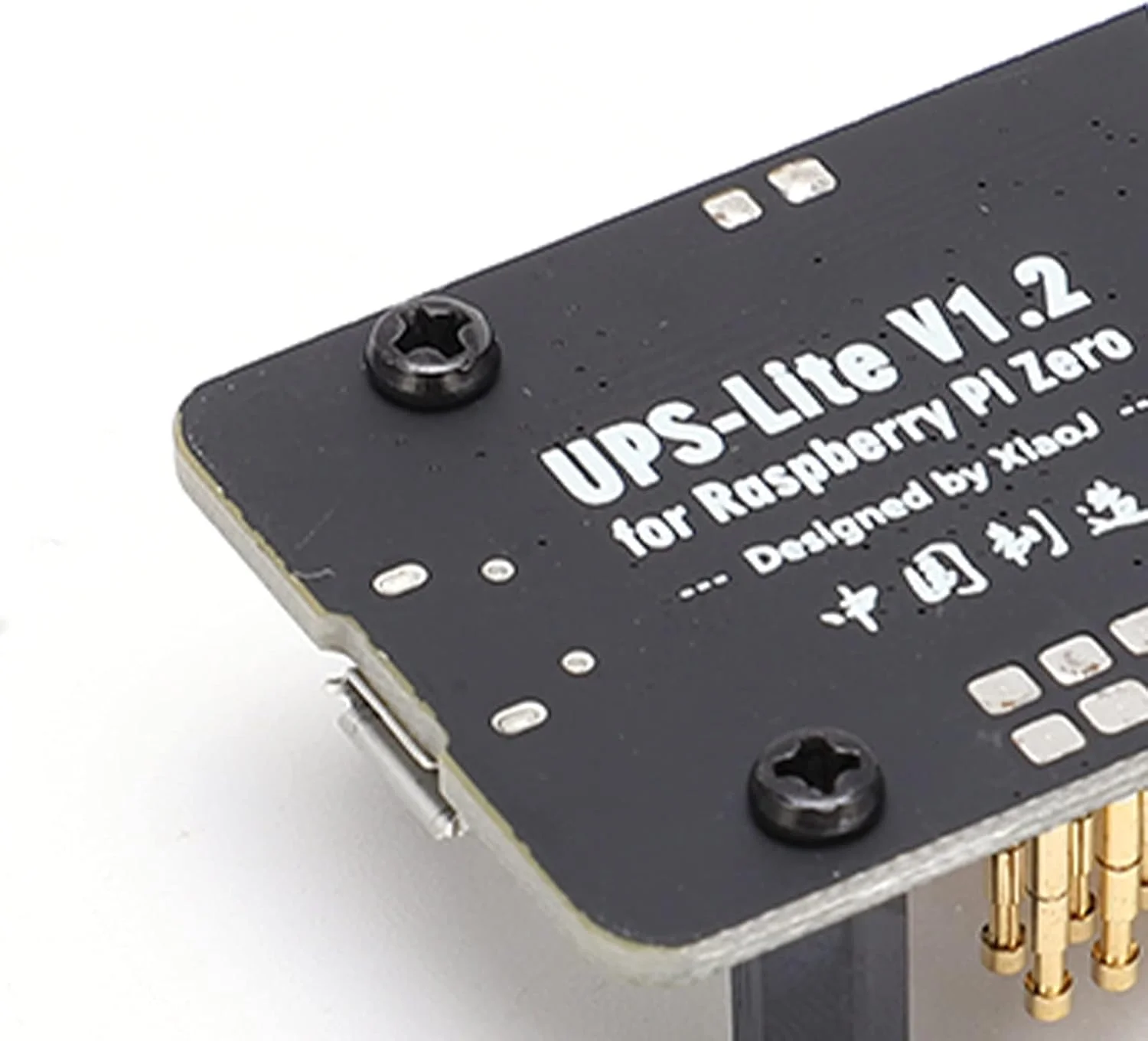 برد تغذیه UPS برای رزبری پای - برد تغذیه UPS لایت، بسته باتری و شارژر جانبی برای رزبری پای زیرو