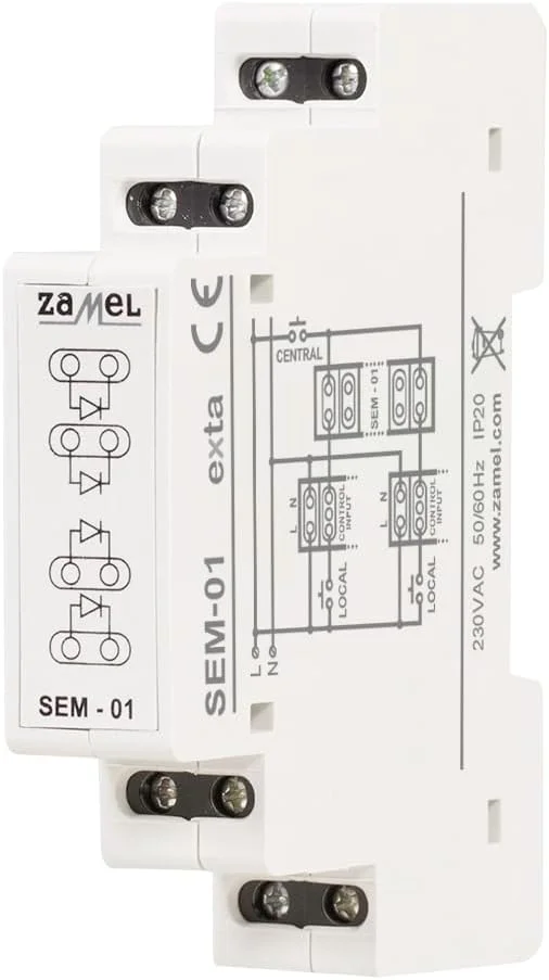 Zamel EXT10000120 SEM-01 اتوماسیون ساختمان Zamel EXT10000120 SEM-01 اتوماسیون ساختمان