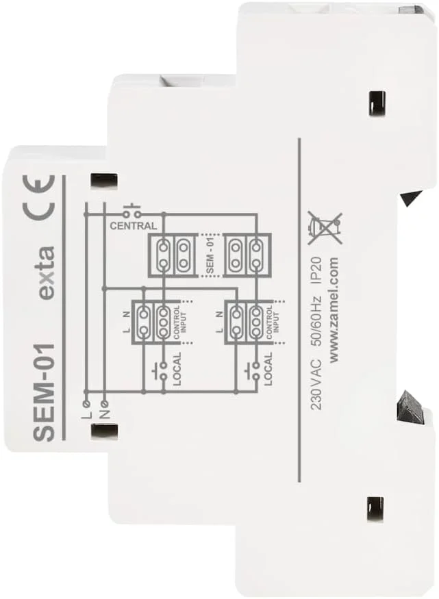 Zamel EXT10000120 SEM-01 اتوماسیون ساختمان Zamel EXT10000120 SEM-01 اتوماسیون ساختمان
