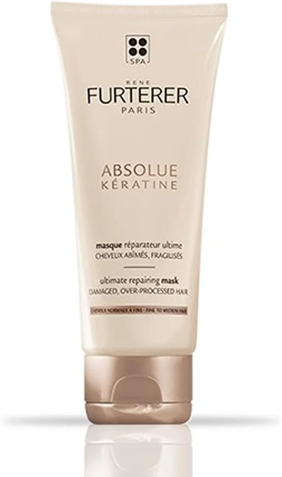 ماسک مراقبت ترمیمی مو رنه فورترر Absolue Keratine، ۱۰۰ میلی لیتر | ماسک ترمیم کننده نهایی برای موهای آسیب دیده