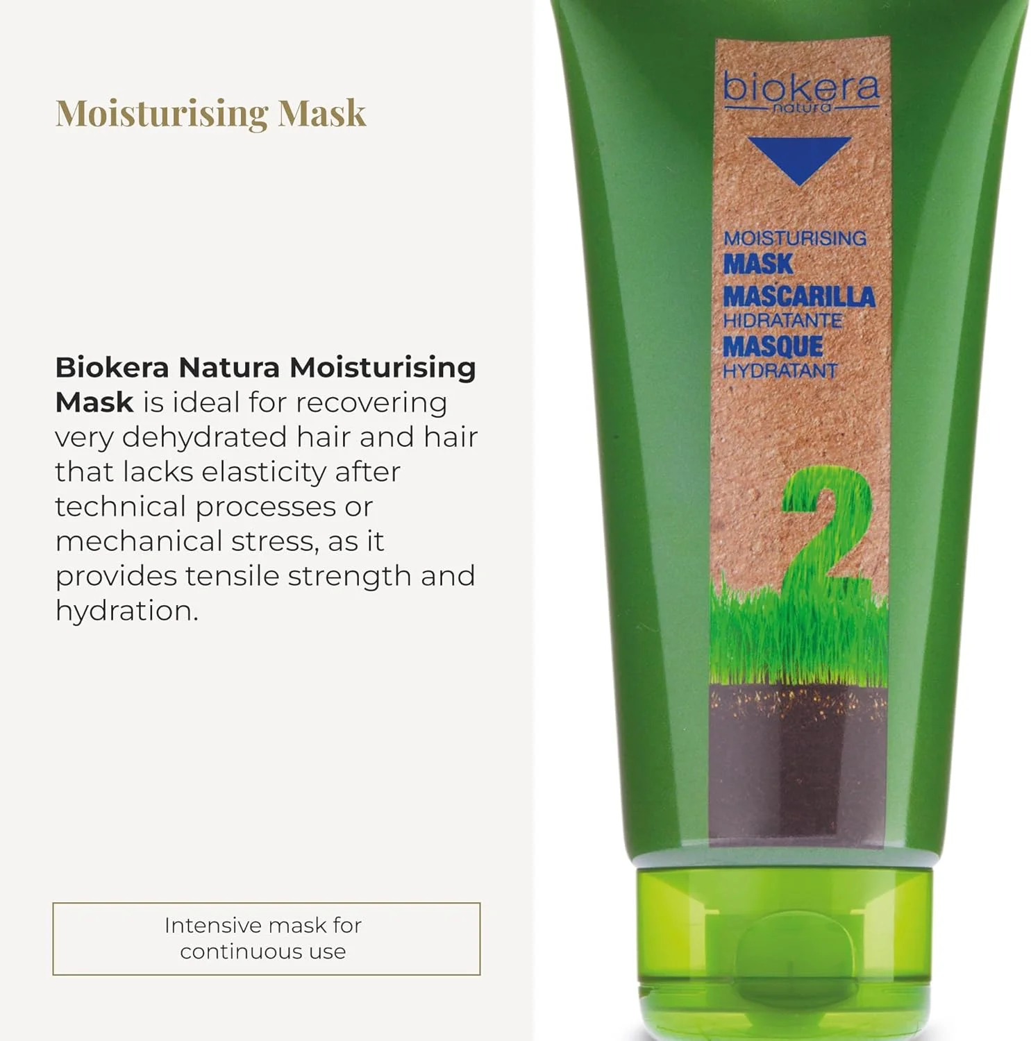 ماسک مرطوب کننده مو سالرم Biokera Natura، حجم 200 میلی لیتر ماسک مرطوب کننده مو سالرم Biokera Natura، حجم 200 میلی لیتر