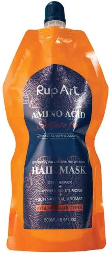 ماسک مو ترمیم کننده عمیق، درمان حرفه ای با روغن جوجوبا، کراتین، آمینو اسیدها، 500 میلی لیتر