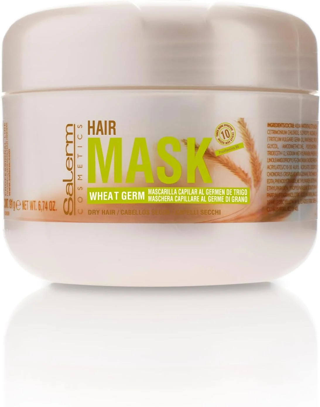 ماسک مو جوانه گندم سالرم، 200 میلی لیتر