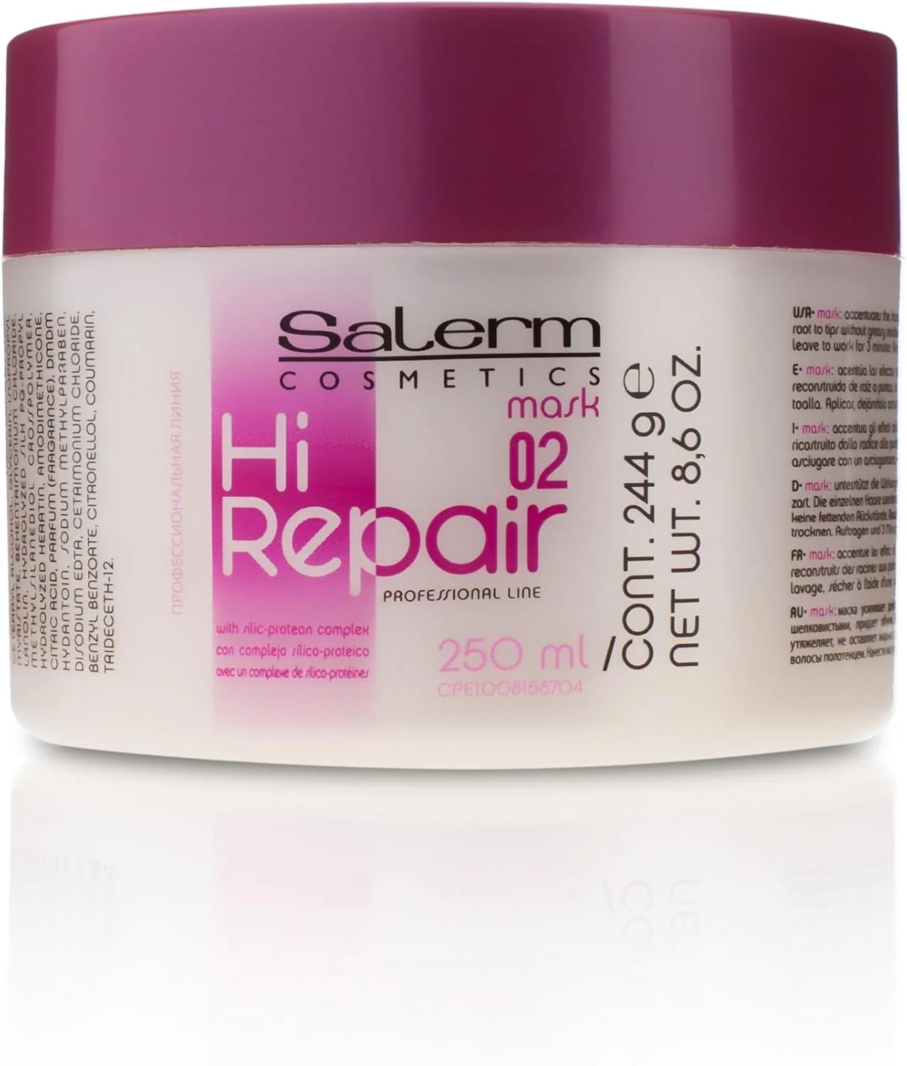 ماسک مو 250 میلی لیتری سالرم کازمتیکس ماسک مو 250 میلی لیتری سالرم کازمتیکس