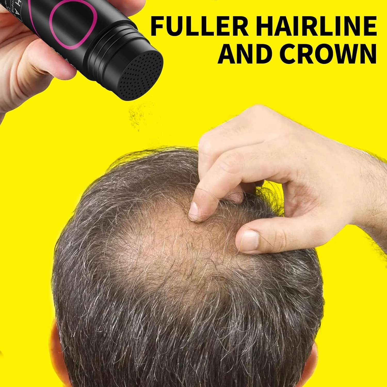 پودر پرپشت کننده مو سِویچ - پوشش دهنده فوری کم پشتی مو، بازسازی کننده مو، حاوی فیبرهای کراتین طبیعی برای موهای ضعیف، 40 گرم - قهوه ای تیره