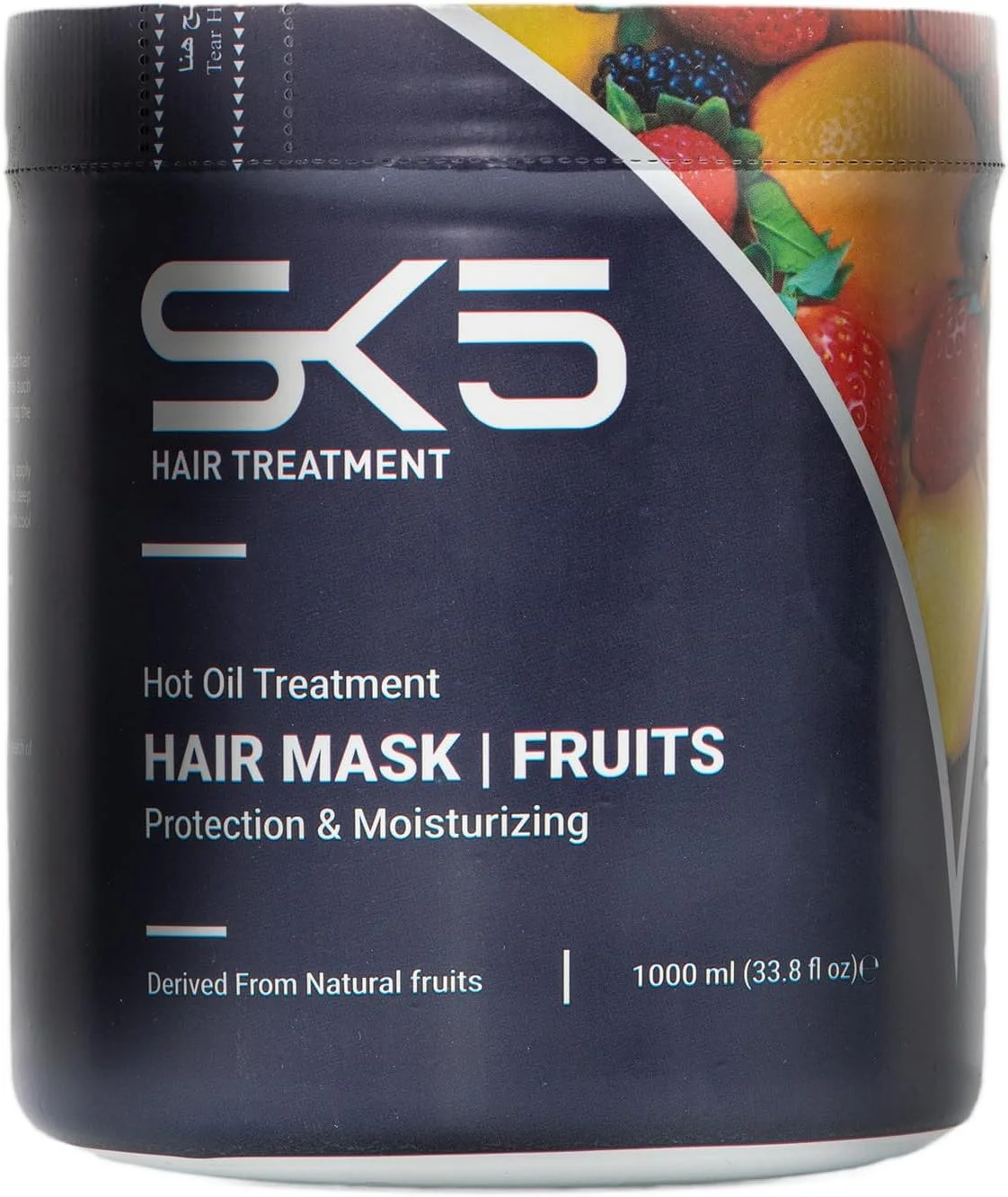 ماسک مو روغن داغ میوه های مخلوط SK5 - ترمیم کامل مو، ۱۰۰۰ میلی لیتر ماسک مو روغن داغ میوه های مخلوط SK5 - ترمیم کامل مو، ۱۰۰۰ میلی لیتر