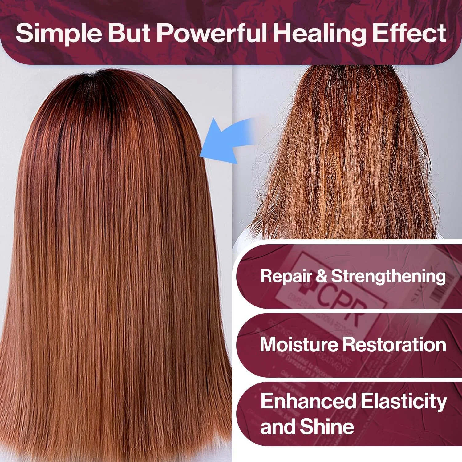 درمان بازسازی کننده مو سودز اف ایکس - ماسک مو با نفوذ عمیق برای موهای آسیب دیده - 236 میلی لیتر