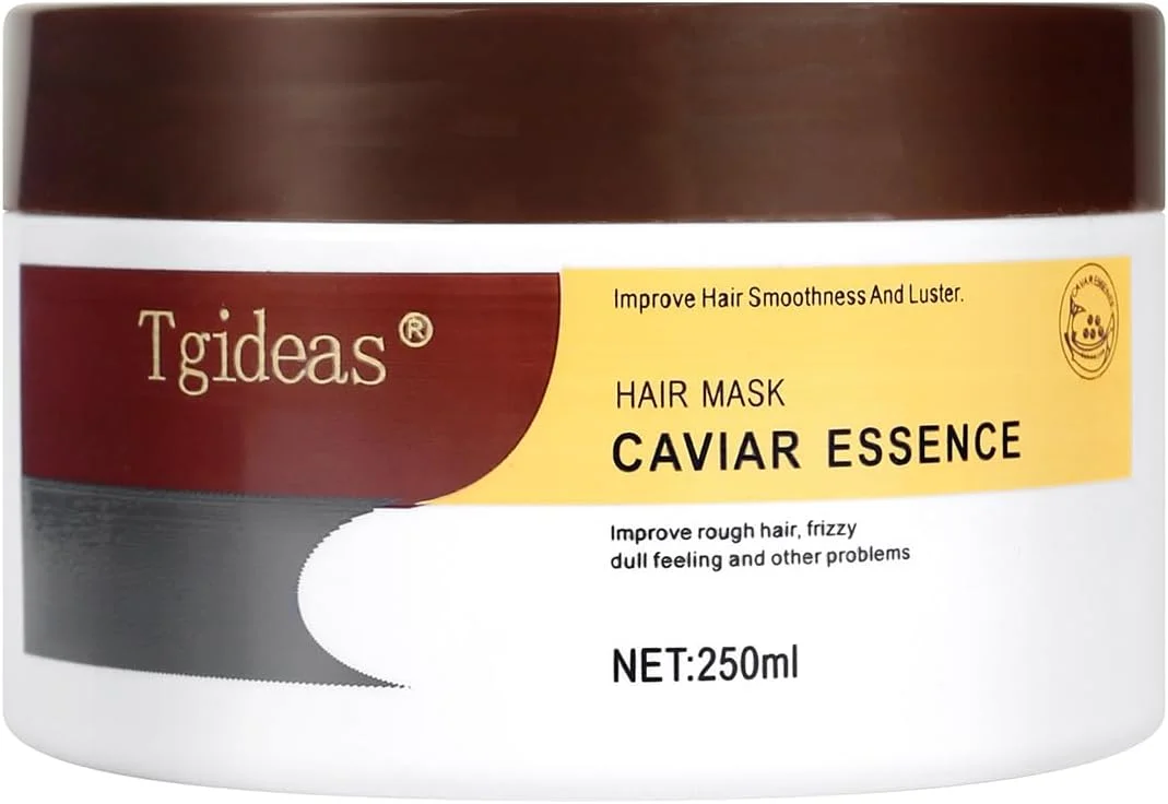 ماسک موی کلاژن آبرسان Tgideas برای موهای خشک و آسیب دیده - ماسک نرم کننده و ترمیم کننده عمیق مو برای انواع مو 250 میلی لیتر