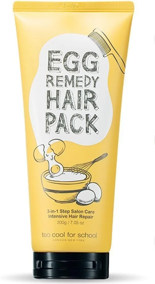 ماسک موی تخم مرغ Too Cool For School، حجم 200 گرم - مراقبت پروتئینی مو ماسک موی تخم مرغ Too Cool For School، حجم 200 گرم - مراقبت پروتئینی مو