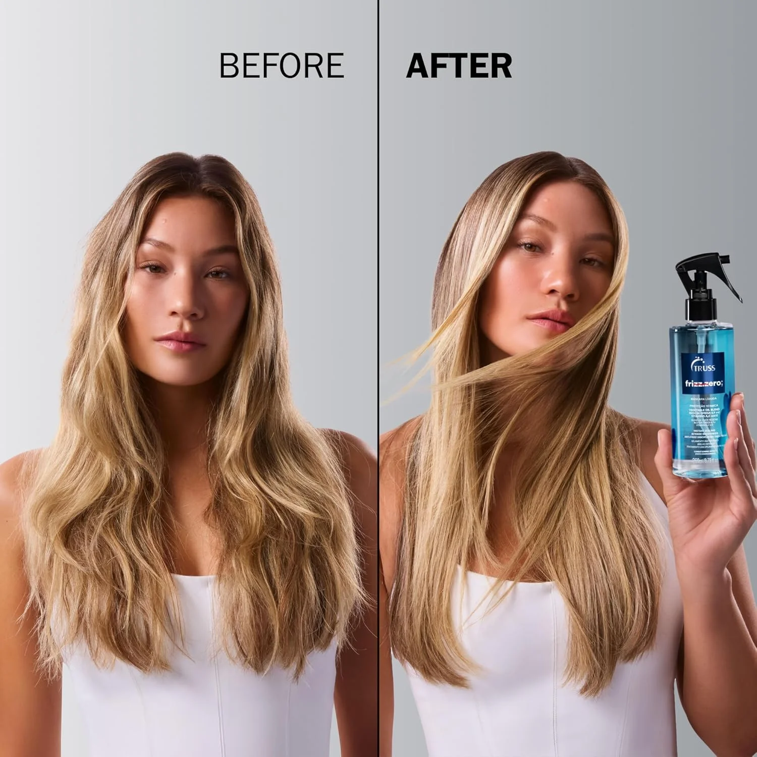 ماسک موی مایع ضد وز تروس - اسپری درمان موی ضد وز - باز کننده گره و درخشان کننده موهای آسیب دیده - ایجاد درخشندگی شدید و بستن کوتیکول (260 میل) ماسک موی مایع ضد وز تروس - اسپری درمان موی ضد وز - باز کننده گره و درخشان کننده موهای آسیب دیده - ایجاد درخشندگی شدید و بستن کوتیکول (260 میل)