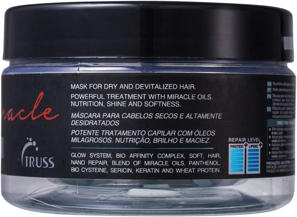 ماسک معجزه آسای حرفه ای تروس - ماسک آبرسان مو + درمان کامل پروتئینی مو برای کنترل وز، رطوبت عمیق و ترمیم آسیب - باز کردن گره + محافظت با پروتئین های طبیعی + کراتین (250 گرم) ماسک معجزه آسای حرفه ای تروس - ماسک آبرسان مو + درمان کامل پروتئینی مو برای کنترل وز، رطوبت عمیق و ترمیم آسیب - باز کردن گره + محافظت با پروتئین های طبیعی + کراتین (250 گرم)