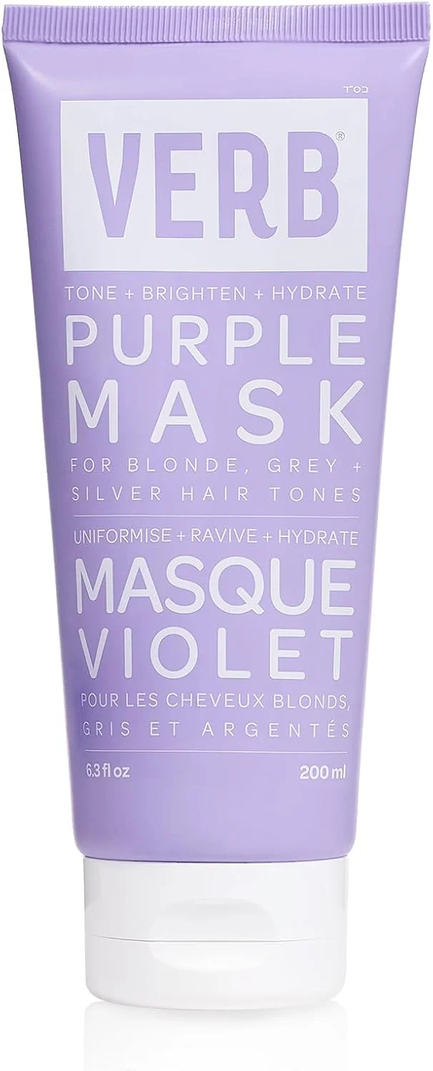 ماسک مو بنفش ورب - ماسک تقویت کننده وگان برای موهای زرد شده - ماسک مو روشن کننده و آبرسان برای موهای بلوند، خاکستری و نقره ای - ماسک مو ترمیم کننده رنگ، ته رنگ زرد را کاهش می دهد، 186 میلی لیتر ماسک مو بنفش ورب - ماسک تقویت کننده وگان برای موهای زرد شده - ماسک مو روشن کننده و آبرسان برای موهای بلوند، خاکستری و نقره ای - ماسک مو ترمیم کننده رنگ، ته رنگ زرد را کاهش می دهد، 186 میلی لیتر