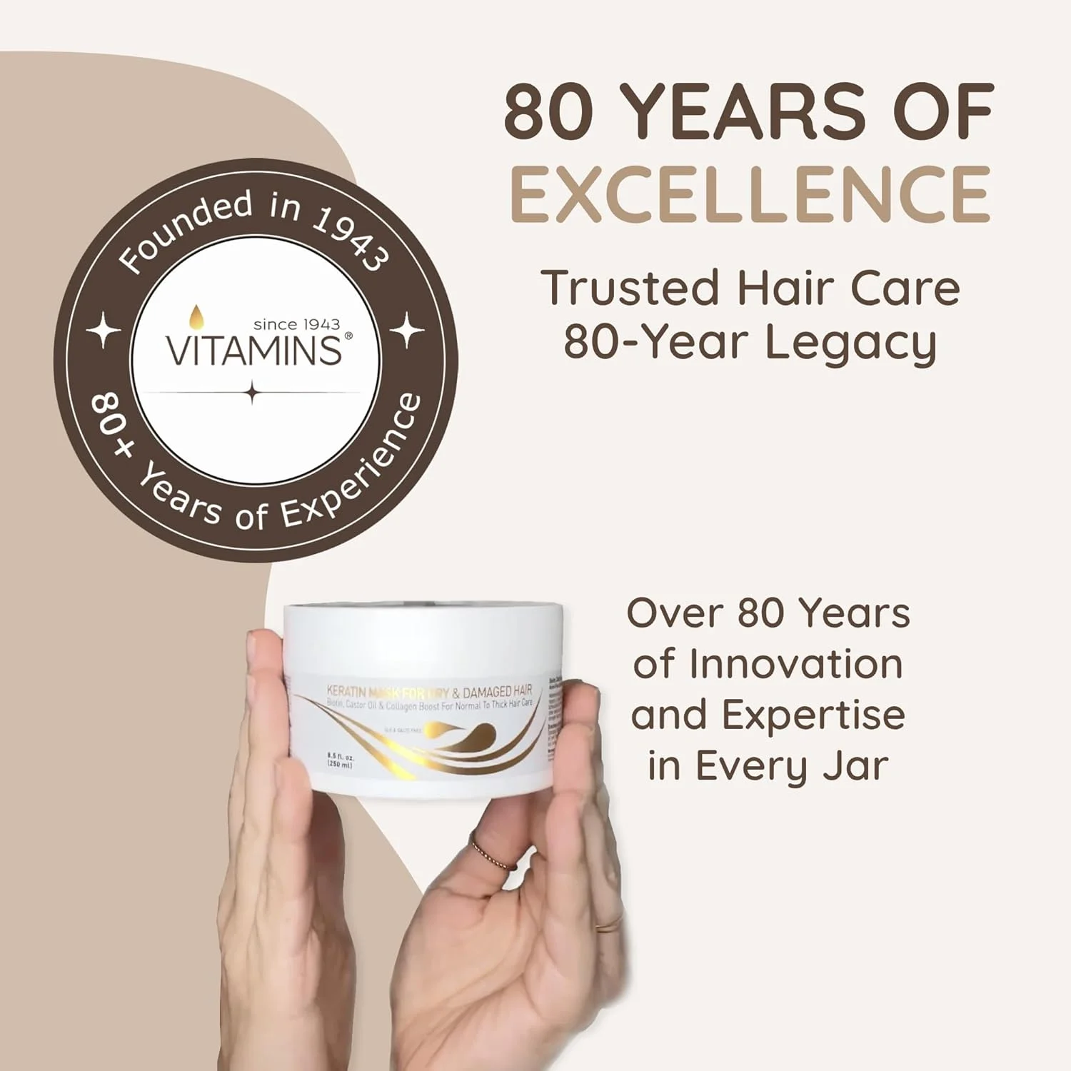 ماسک ترمیم کننده مو ویتامین ها - نرم کننده عمیق پروتئینه برای موهای ضخیم، زبر، خشک و آسیب دیده حاوی آرگان و کراتین ماسک ترمیم کننده مو ویتامین ها - نرم کننده عمیق پروتئینه برای موهای ضخیم، زبر، خشک و آسیب دیده حاوی آرگان و کراتین