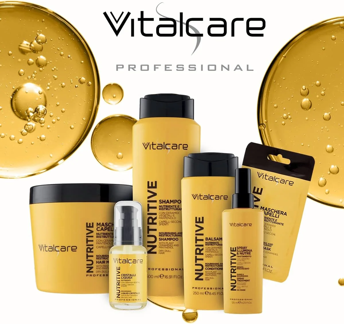 ویتالکر | مغذی - ماسک موی تغذیه کننده و بازسازی کننده، درمان موهای خشک و کدر، حاوی سرامیدهای گیاهی و پانتنول، 25 میلی لیتر ویتالکر | مغذی - ماسک موی تغذیه کننده و بازسازی کننده، درمان موهای خشک و کدر، حاوی سرامیدهای گیاهی و پانتنول، 25 میلی لیتر