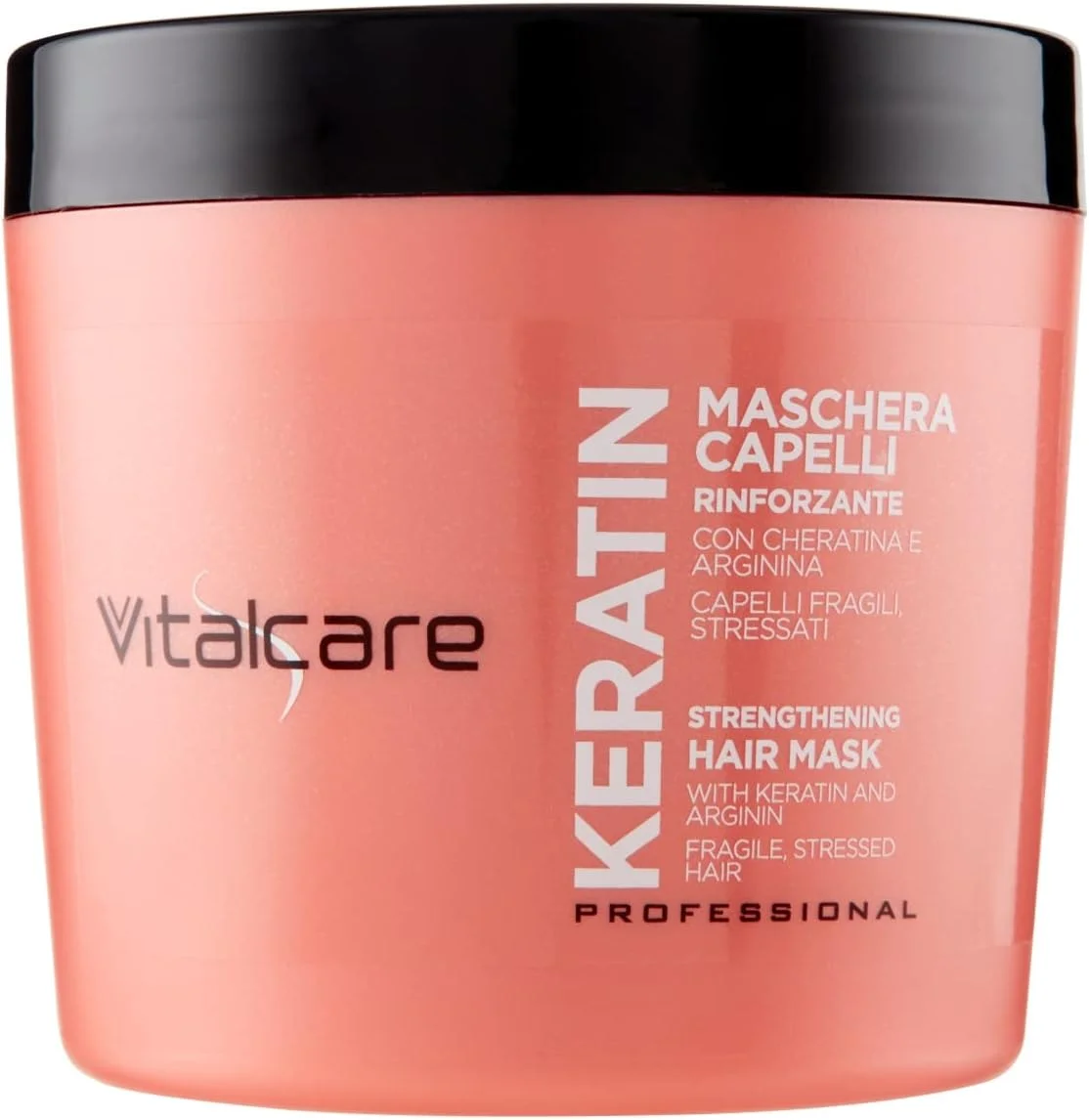ماسک موی تقویت کننده کراتین Vitalcare برای موهای شکننده و آسیب دیده حاوی کراتین و آرژنین برای موهای قوی تر و نرم تر 4 عدد 500 میلی لیتر ماسک موی تقویت کننده کراتین Vitalcare برای موهای شکننده و آسیب دیده حاوی کراتین و آرژنین برای موهای قوی تر و نرم تر 4 عدد 500 میلی لیتر
