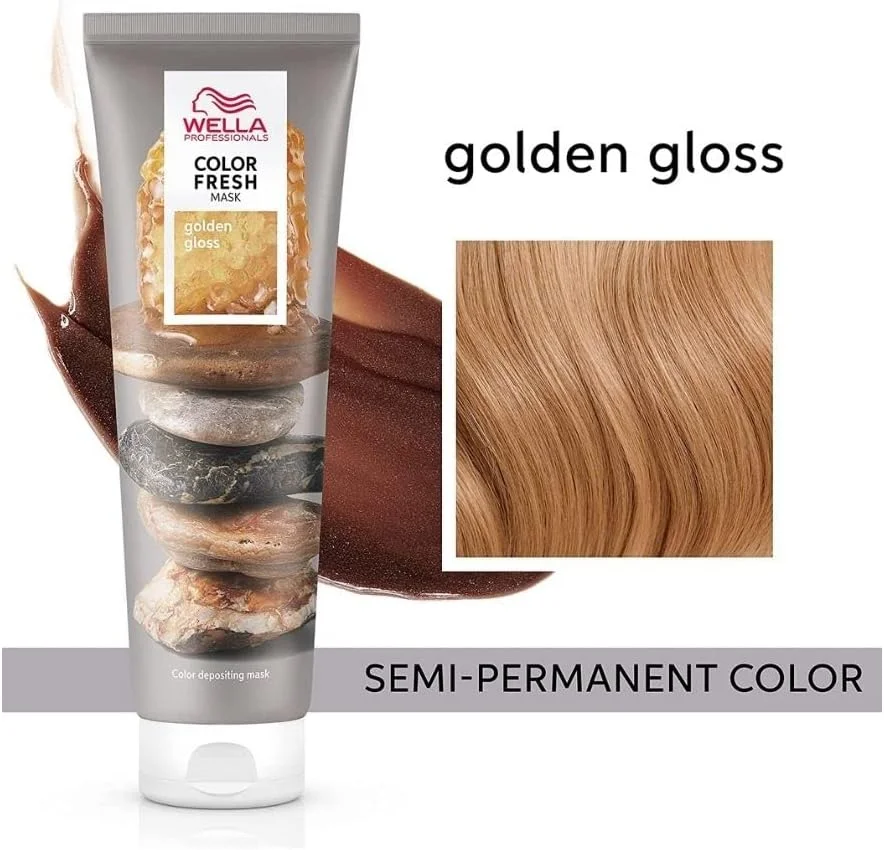 ولا 2 عدد ماسک مو نیمه دائمی Color Fresh ولا پروفشنالز 150 میلی لیتر - Golden Gloss ولا 2 عدد ماسک مو نیمه دائمی Color Fresh ولا پروفشنالز 150 میلی لیتر - Golden Gloss