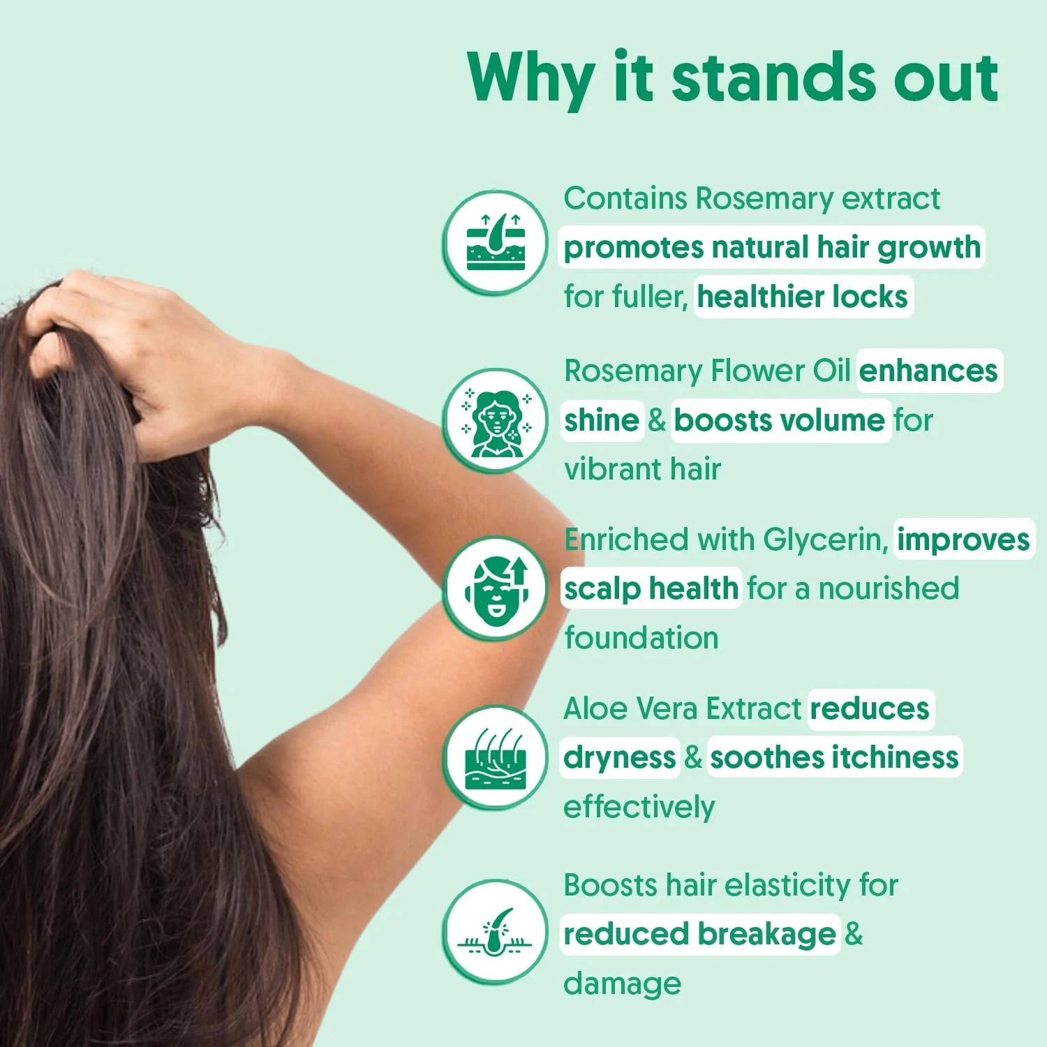 اسپری آب رزماری ارگانیک آراوی با آلوئه ورا و آب برنج | تحریک فولیکول های مو، افزایش رشد و ضخامت مو، کاهش ریزش مو، شکستگی و شوره سر | برای آقایان و بانوان - 100 میلی لیتر