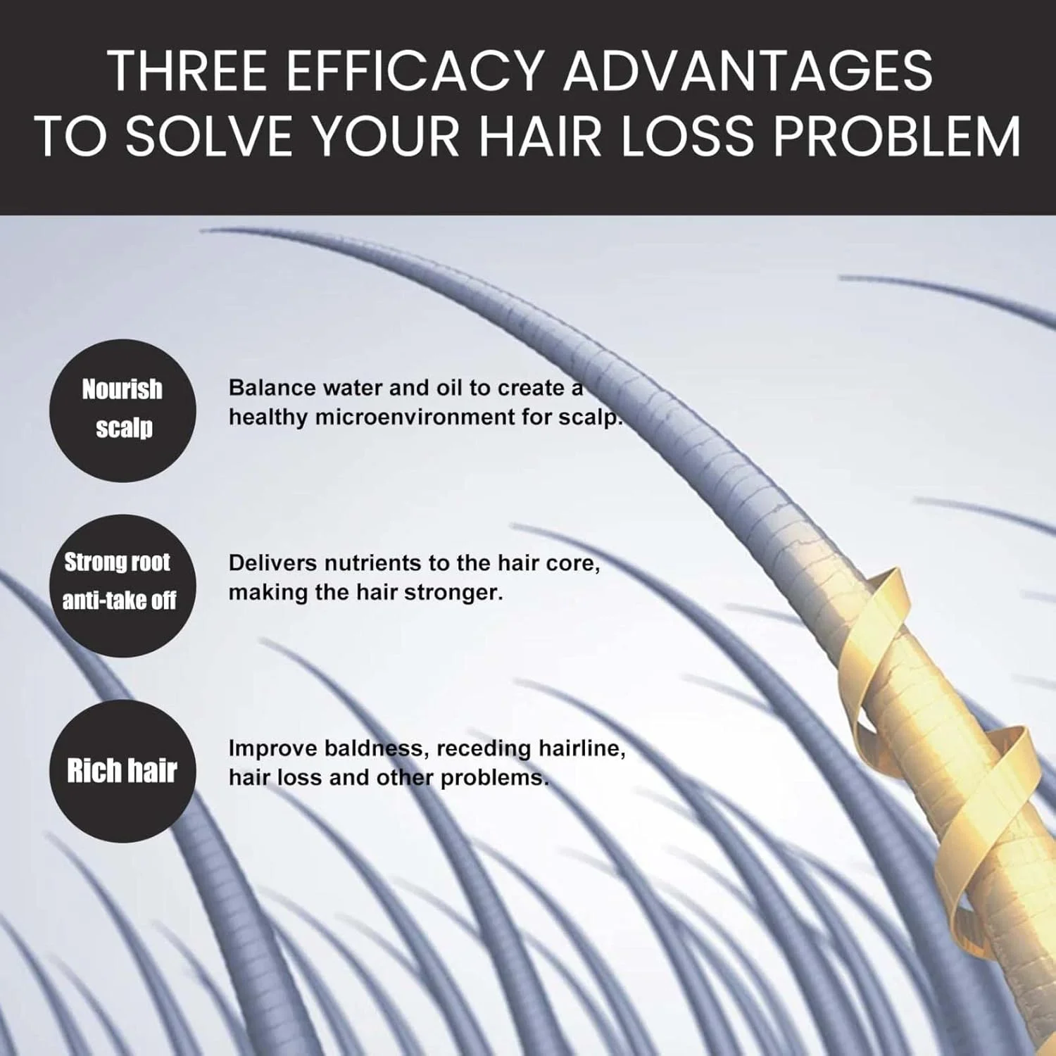 سرم پمپی رشد مو بیوتین، سرم ضد ریزش مو، سرم رشد مو، اسپری و تقویت کننده رشد مو، اسانس احیا کننده مو برای زنان و مردان، سرم احیا کننده مو، درمان احیا کننده مو (3 عدد)