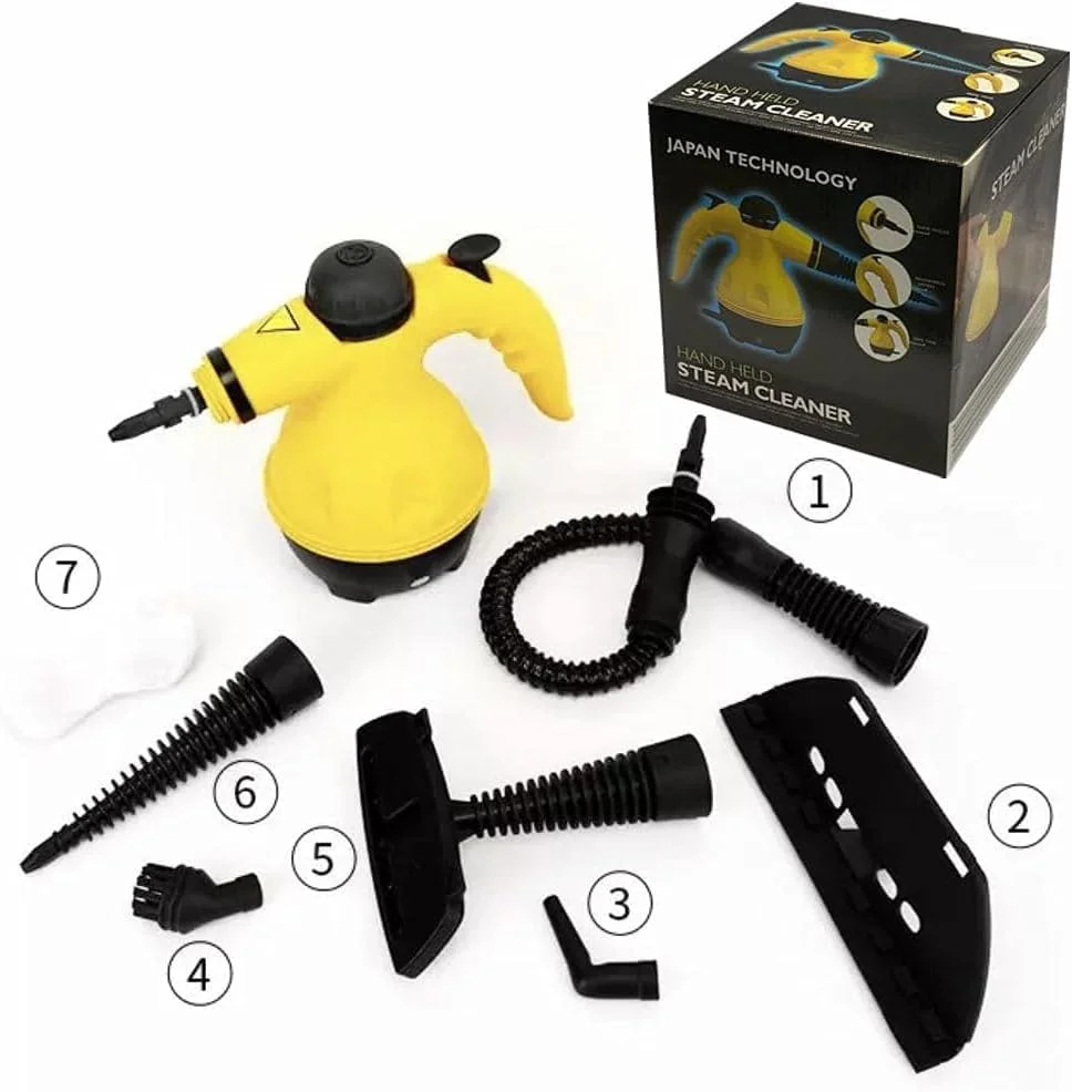 بخارشوی دستی مدل Bull – با تکنولوژی ژاپن 1000 وات، جمع و جور و قدرتمند برای تمیز کردن خانه، آشپزخانه و روکش مبلمان