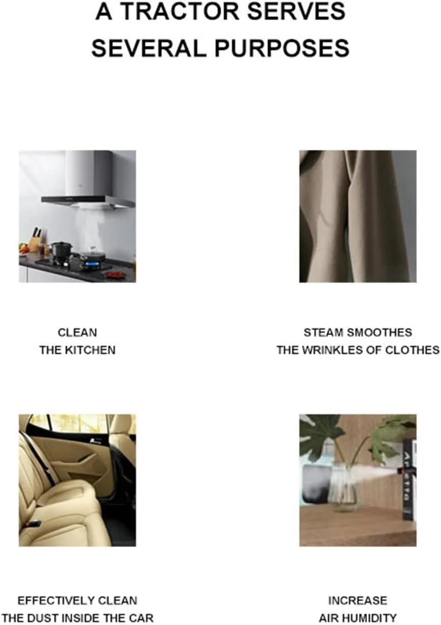 دستگاه بخارشوی دستی با دمای بالا و فشار قوی، دستگاه تمیز کننده متحرک، بخارشوی با پمپ خودکار، استریلیزاسیون و ضدعفونی کننده 2000 وات با طول سیم 4 متر مناسب برای استفاده خانگی، تمیز کردن درز کاشی، و جزئیات خودرو دستگاه بخارشوی دستی با دمای بالا و فشار قوی، دستگاه تمیز کننده متحرک، بخارشوی با پمپ خودکار، استریلیزاسیون و ضدعفونی کننده 2000 وات با طول سیم 4 متر مناسب برای استفاده خانگی، تمیز کردن درز کاشی، و جزئیات خودرو