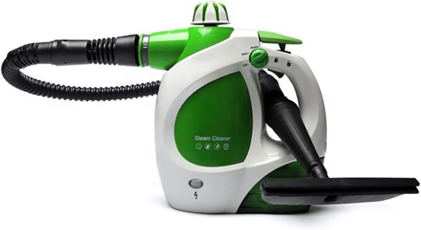 بخارشوی دستی 1000 وات با قدرت تمیزکنندگی بالا، فشار 3.5 بار، اتو بخار و لوازم جانبی تمیزکاری، مناسب برای تمیز کردن کل خانه بخارشوی دستی 1000 وات با قدرت تمیزکنندگی بالا، فشار 3.5 بار، اتو بخار و لوازم جانبی تمیزکاری، مناسب برای تمیز کردن کل خانه