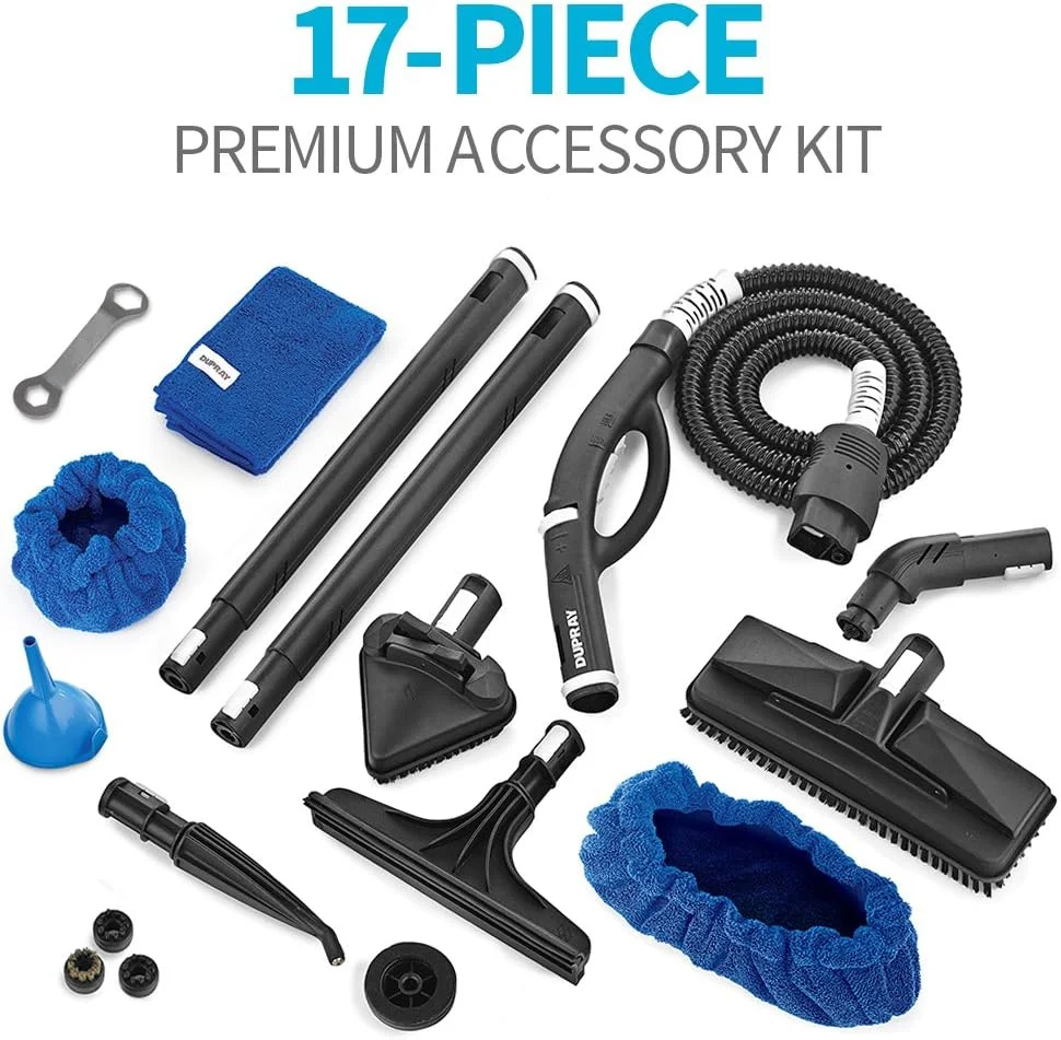 دستگاه بخارشوی Dupray One Plus - قدرتمندترین دستگاه خانگی و حرفه ای، بدون مواد شیمیایی، ضد عفونی کننده، بخارشوی قابل حمل برای خودرو، کف، پنجره، مبلمان و ساخت اروپا دستگاه بخارشوی Dupray One Plus - قدرتمندترین دستگاه خانگی و حرفه ای، بدون مواد شیمیایی، ضد عفونی کننده، بخارشوی قابل حمل برای خودرو، کف، پنجره، مبلمان و ساخت اروپا