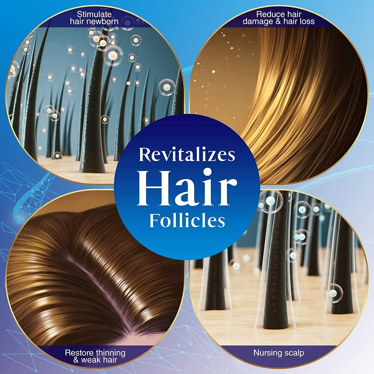 اسپری رشد مو کانزا 60 میلی لیتر | 5% ماینوکسیدیل، اسپری مو برای درمان ریزش مو | تسریع کننده طبیعی رشد مو برای موهای قوی تر، ضخیم تر و بلندتر، اسپری رشد مو و ریش | مناسب برای خانم ها و آقایان