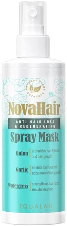 اسپری و ماسک موی احیا کننده و ضد ریزش مو نواهیر - محرک رشد مو، مهار کننده ریزش مو و تقویت کننده ریشه مو