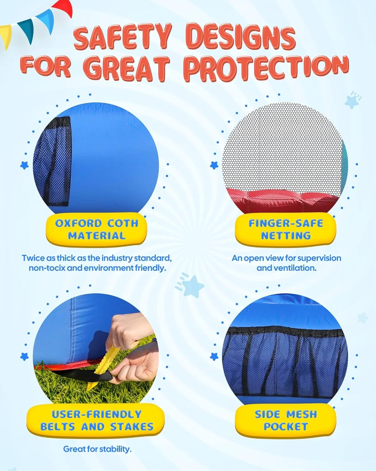 قلعه بادی AirMyFun با سرسره، خانه بادی بزرگسالان با دمنده، استخر توپ، حلقه بسکتبال - قلعه پرشی برای تفریح و مهمانی های خانوادگی در فضای داخلی و خارجی. قلعه بادی AirMyFun با سرسره، خانه بادی بزرگسالان با دمنده، استخر توپ، حلقه بسکتبال - قلعه پرشی برای تفریح و مهمانی های خانوادگی در فضای داخلی و خارجی.