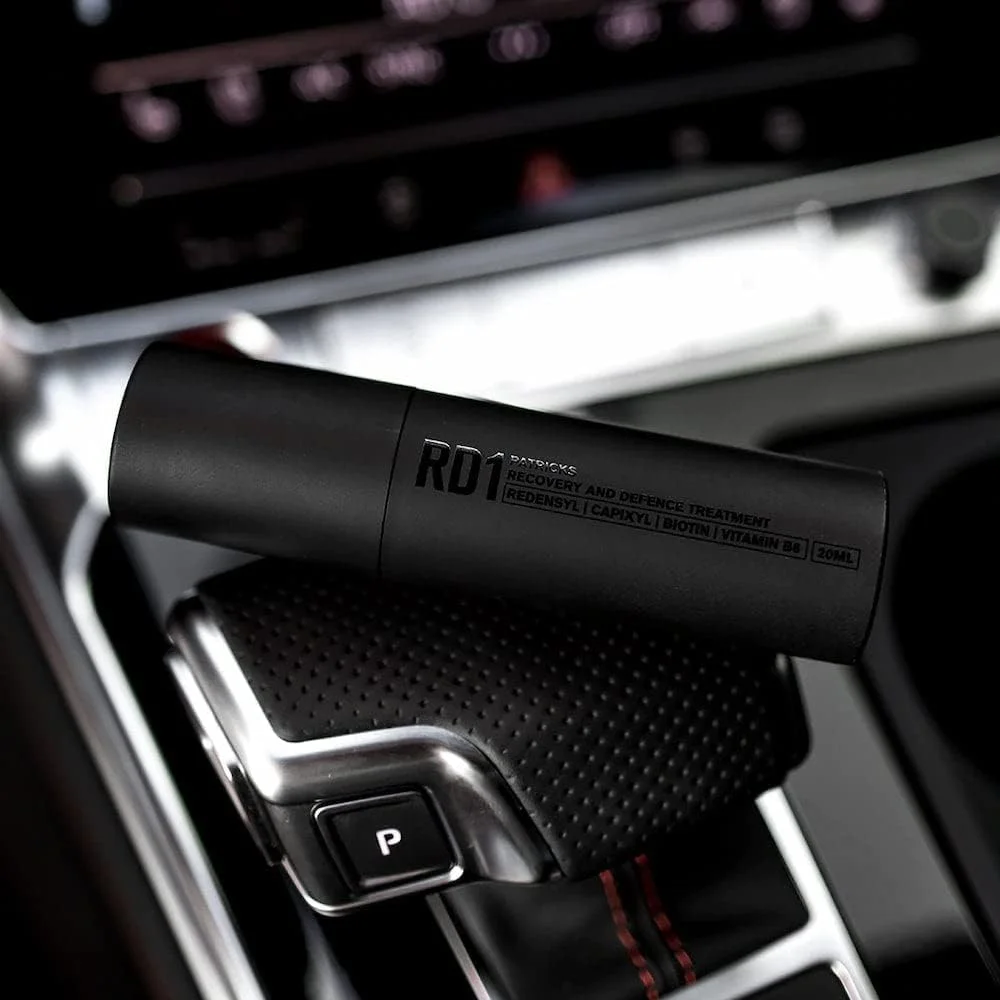 اسپری درمان و تقویت مو پاتریکس مدل RD1 | محصول مراقبتی با عملکرد بالا برای آقایان | درمان موهای نازک و جلوگیری از ریزش مو (20 میلی لیتر (مایع یدکی))