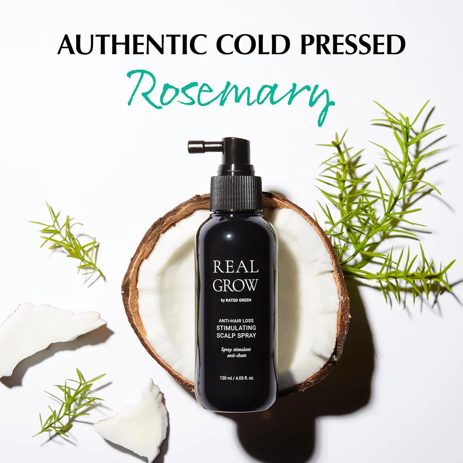 اسپری محرک پوست سر Rated Green - ضد ریزش مو 120 میلی لیتر