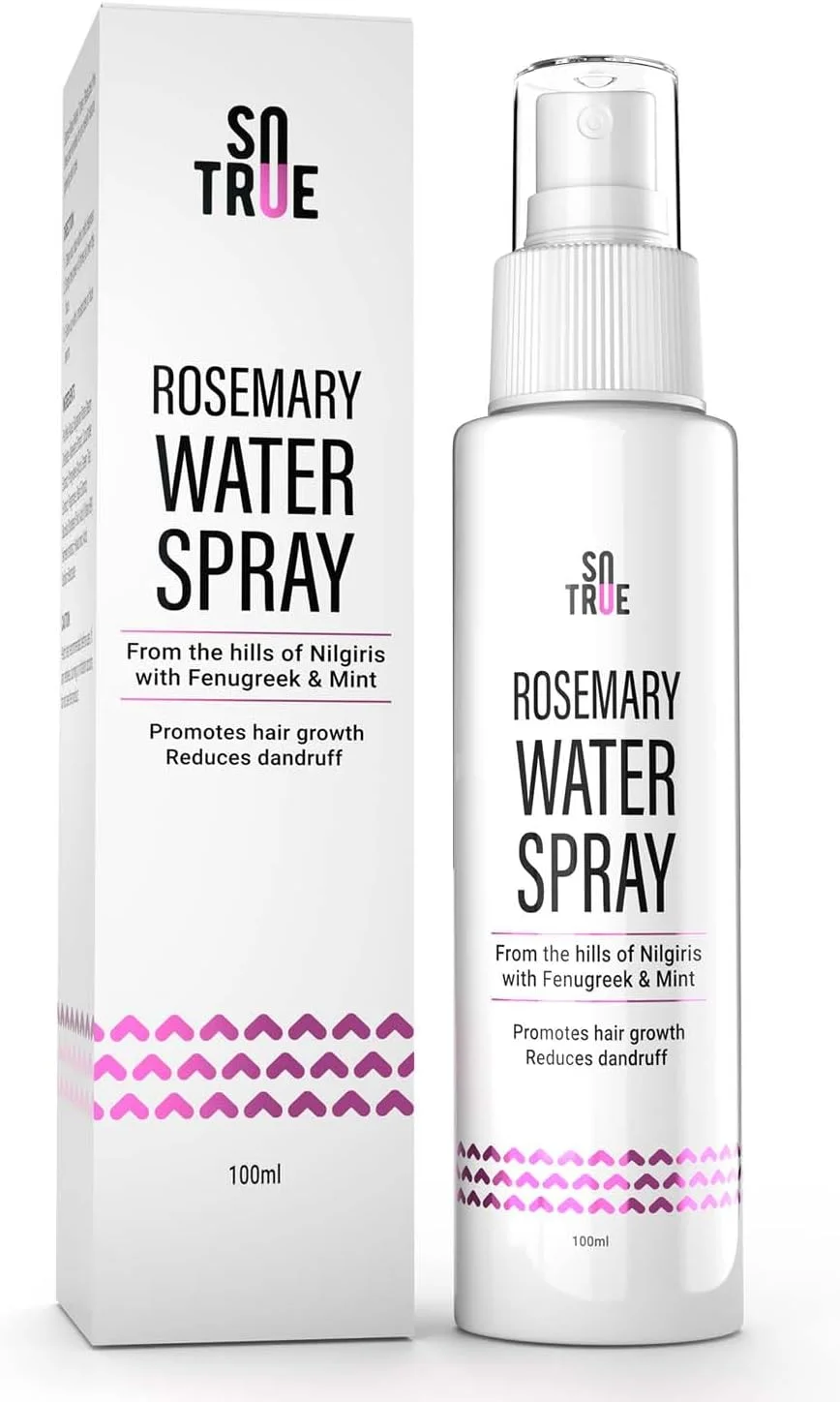 اسپری آب رزماری سوتریو برای رشد مو، مه پاش کمک به کاهش ریزش مو، تقویت و تحریک رشد، موهای سالم و تغذیه شده، مناسب برای انواع مو 100 میلی لیتر