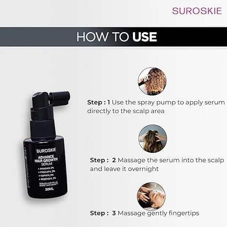 سرم پیشرفته رشد مو سوروسکی 30 میلی لیتر | حاوی آناگین، ردنسيل و پروکاپیل | کنترل ریزش، تقویت و ترمیم آسیب دیدگی | مناسب موهای خشک، وز و مجعد | انواع مو | برای آقایان و بانوان