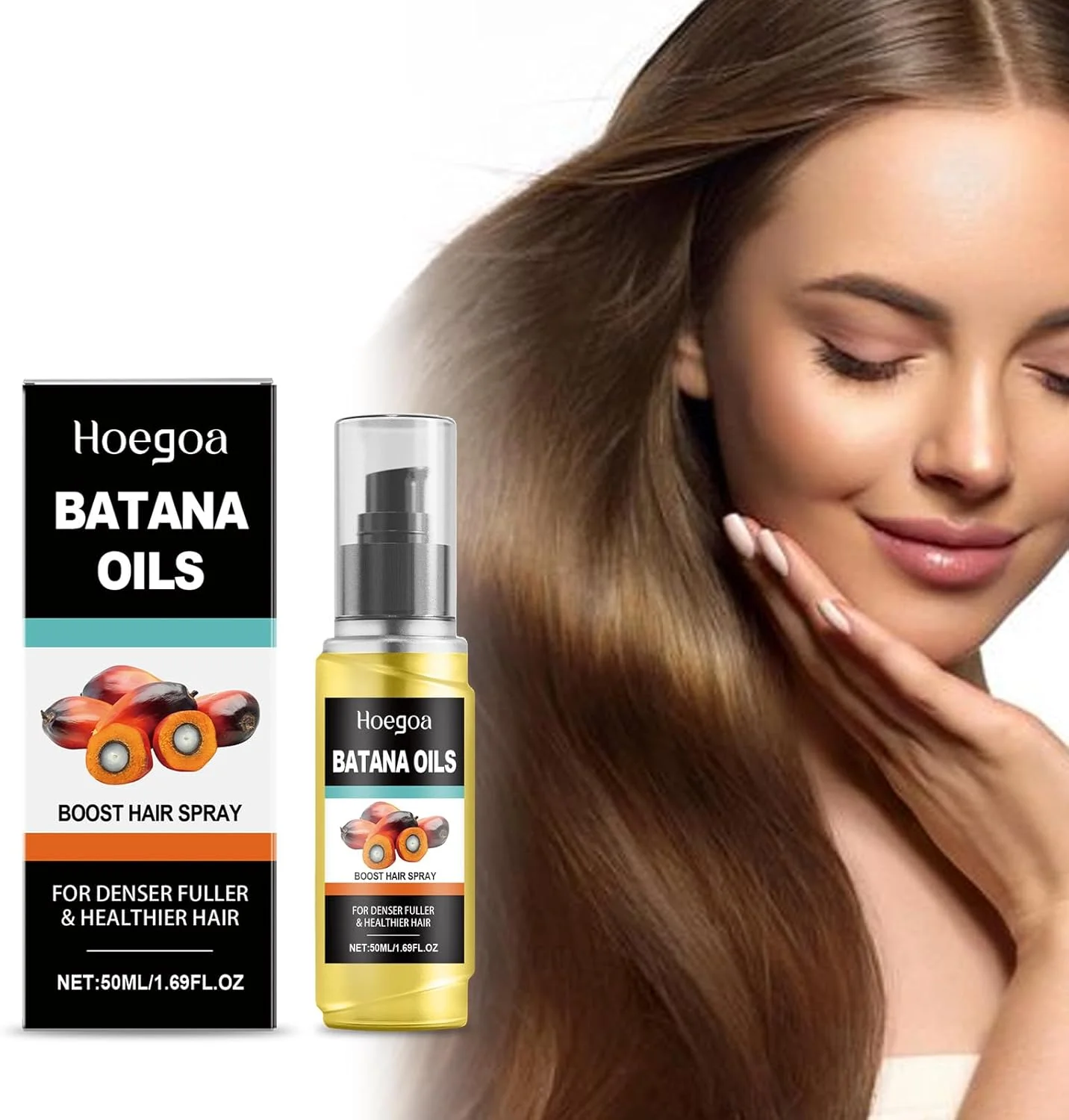 اسپری روغن باتانا برای رشد مو، یک عدد، درمان طبیعی، آسیب ها را ترمیم می کند، از ریزش مو جلوگیری می کند، موهای کدر را احیا می کند، حجم را افزایش می دهد، درخشش و سلامت را بهبود می بخشد، فرمول مغذی سبک