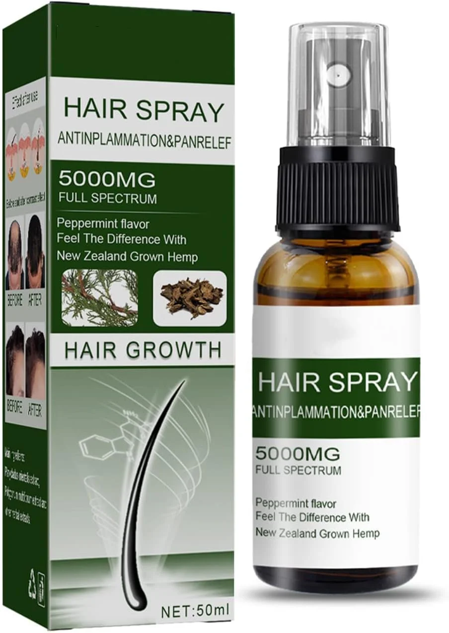 اسپری رشد مو، درمان ریزش مو، مراقبت مغذی برای رشد مو، درمان رشد مجدد مو با مواد طبیعی برای رشد مو، ترمیم فولیکول های مو، مناسب برای انواع مو