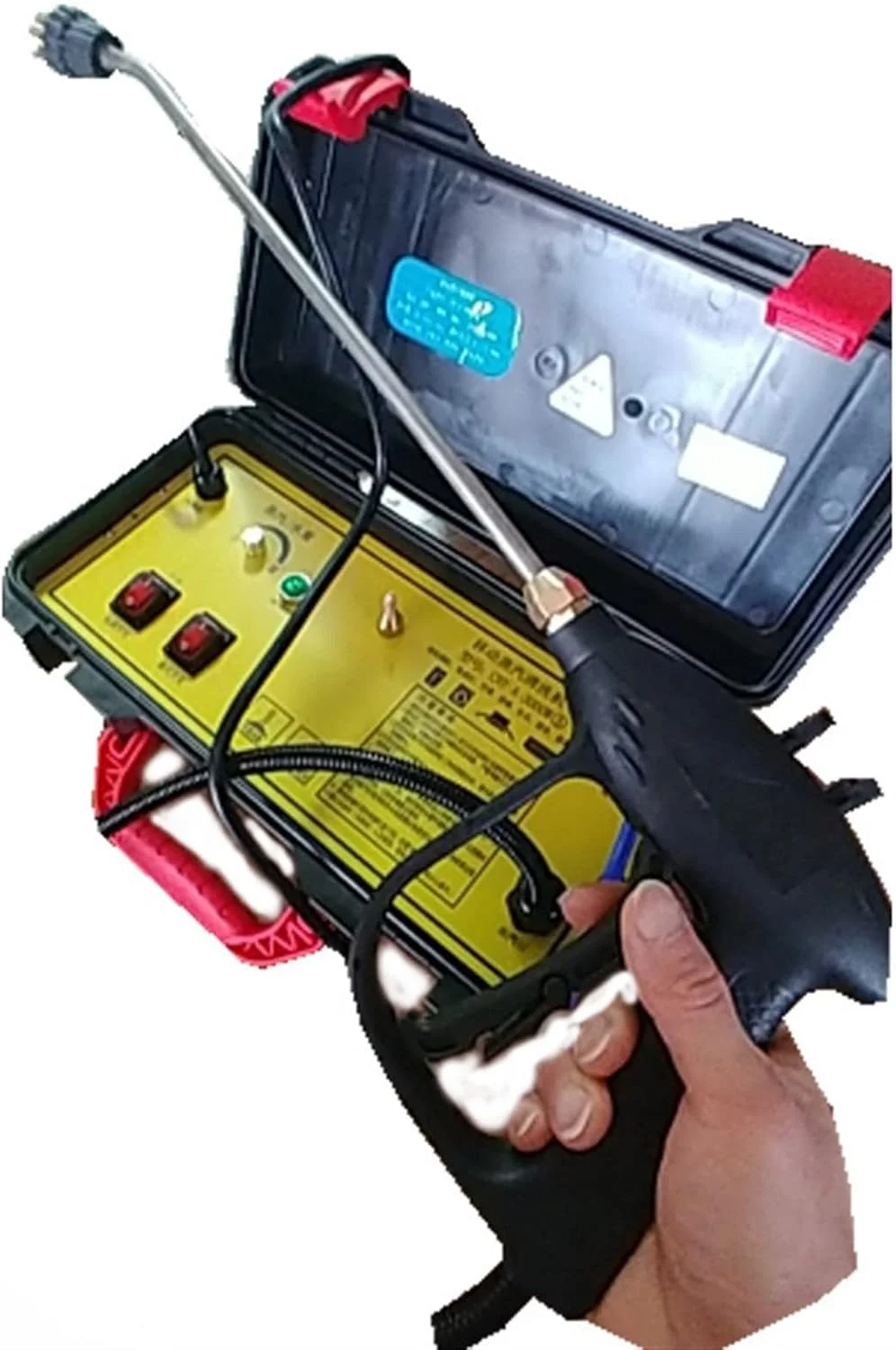 دستگاه بخارشوی چند منظوره GZDodek 3000W، دستگاه تمیز کننده بخار برقی فشار قوی، مناسب برای ضد عفونی کردن خودرو و سطوح مختلف دستگاه بخارشوی چند منظوره GZDodek 3000W، دستگاه تمیز کننده بخار برقی فشار قوی، مناسب برای ضد عفونی کردن خودرو و سطوح مختلف