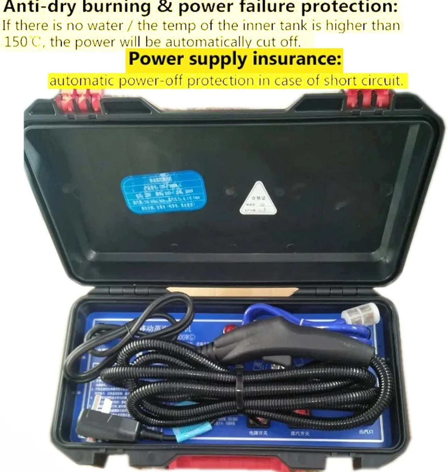 دستگاه بخارشوی چند منظوره 3000 وات، بخارشوی برقی فشار قوی با قابلیت ضدعفونی کردن خودرو دستگاه بخارشوی چند منظوره 3000 وات، بخارشوی برقی فشار قوی با قابلیت ضدعفونی کردن خودرو