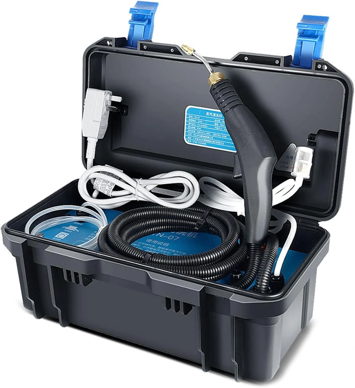 دستگاه بخارشوی دستی JDIUQOP، بخارشوی فشار قوی برای خودرو و منزل 3000 وات، دستگاه تمیز کننده کولر گازی، هود آشپزخانه برای مصارف خانگی، تمیز کردن درز کاشی و جزئیات خودرو دستگاه بخارشوی دستی JDIUQOP، بخارشوی فشار قوی برای خودرو و منزل 3000 وات، دستگاه تمیز کننده کولر گازی، هود آشپزخانه برای مصارف خانگی، تمیز کردن درز کاشی و جزئیات خودرو