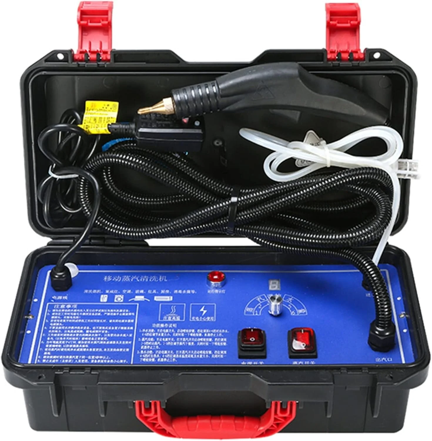 دستگاه بخارشوی دستی AJWYSOI با فشار و دمای بالا، تفنگ اسپری آب، بخارشوی برقی با قابلیت تنظیم رطوبت برای خودرو، آشپزخانه، هود و مصارف خانگی، مناسب برای تمیز کردن درزها، کاشی و دیتیلینگ خودرو دستگاه بخارشوی دستی AJWYSOI با فشار و دمای بالا، تفنگ اسپری آب، بخارشوی برقی با قابلیت تنظیم رطوبت برای خودرو، آشپزخانه، هود و مصارف خانگی، مناسب برای تمیز کردن درزها، کاشی و دیتیلینگ خودرو