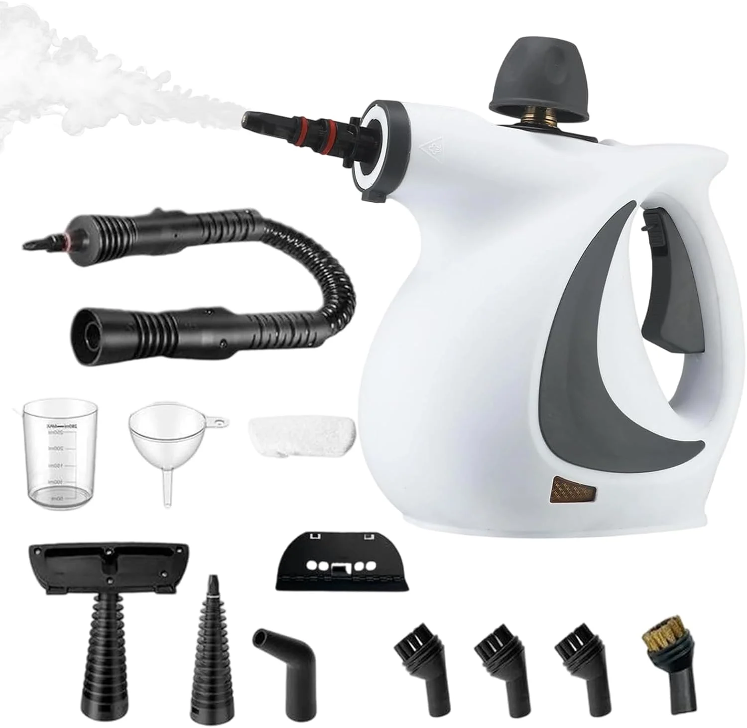 بخارشوی حرفه ای برای تمیزکاری - بخارشوی دستی خانگی - با 12 لوازم جانبی، دستگاه برقی برای از بین بردن لکه ها از مبل، مبلمان، کف، لباس، فرش، قالیچه، کاشی و محل نگهداری حیوانات خانگی بخارشوی حرفه ای برای تمیزکاری - بخارشوی دستی خانگی - با 12 لوازم جانبی، دستگاه برقی برای از بین بردن لکه ها از مبل، مبلمان، کف، لباس، فرش، قالیچه، کاشی و محل نگهداری حیوانات خانگی